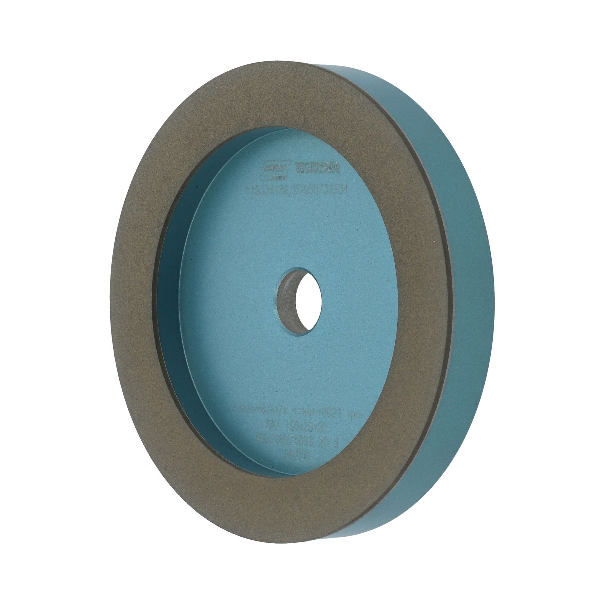 Norton Gyémánt köszörűkorong Ø150x20x10 mm Quantum+ 961R 3VG6A2 termék fő termékképe