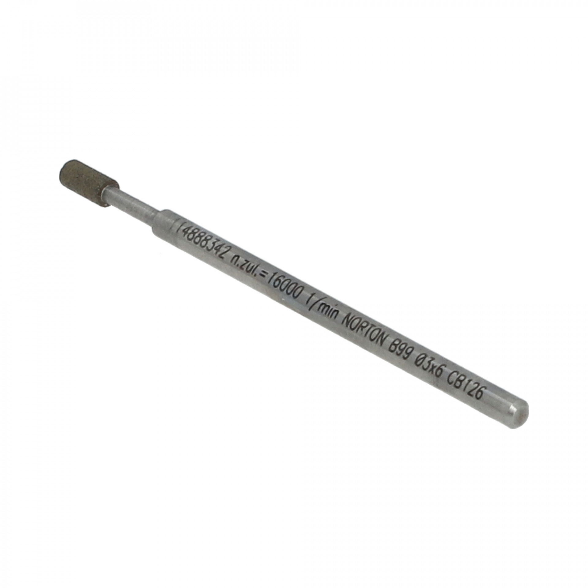 Norton CBN köszörűkorong Ø3x6x0,65 mm CBN126 W B99 termék fő termékképe