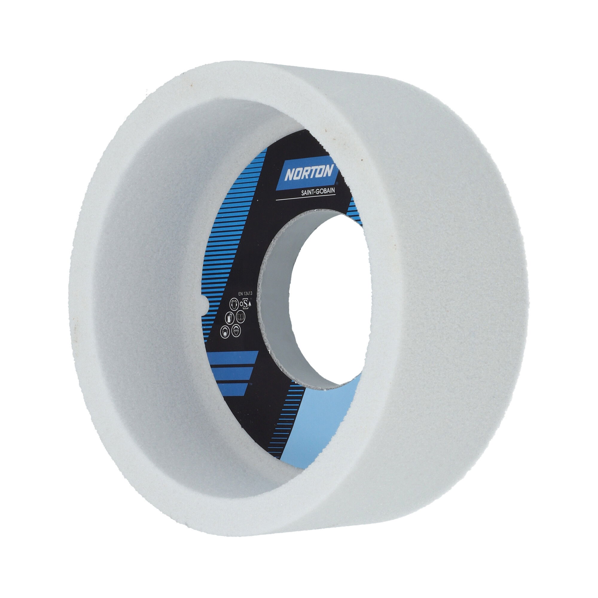 Norton Hengeres fazék alakú köszörűkorong Ø200x82x78 mm 38A 46 H VS3, 2 db/csomag termék fő termékképe
