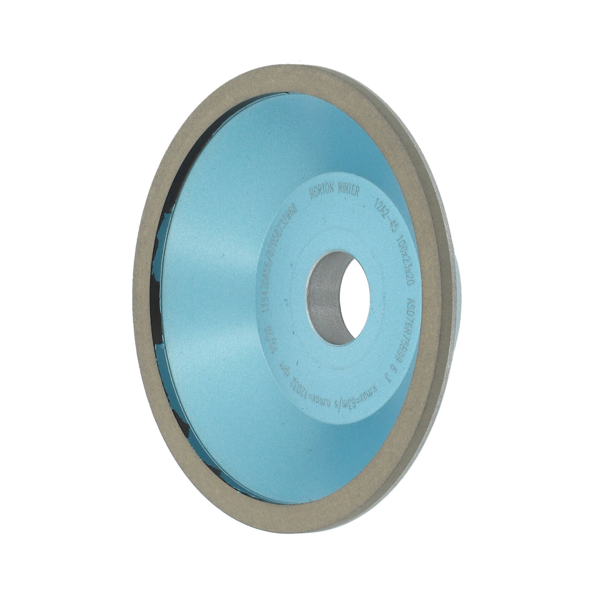 Norton Gyémánt köszörűkorong Ø100x6x3 mm ASD76 R75 B99 termék fő termékképe