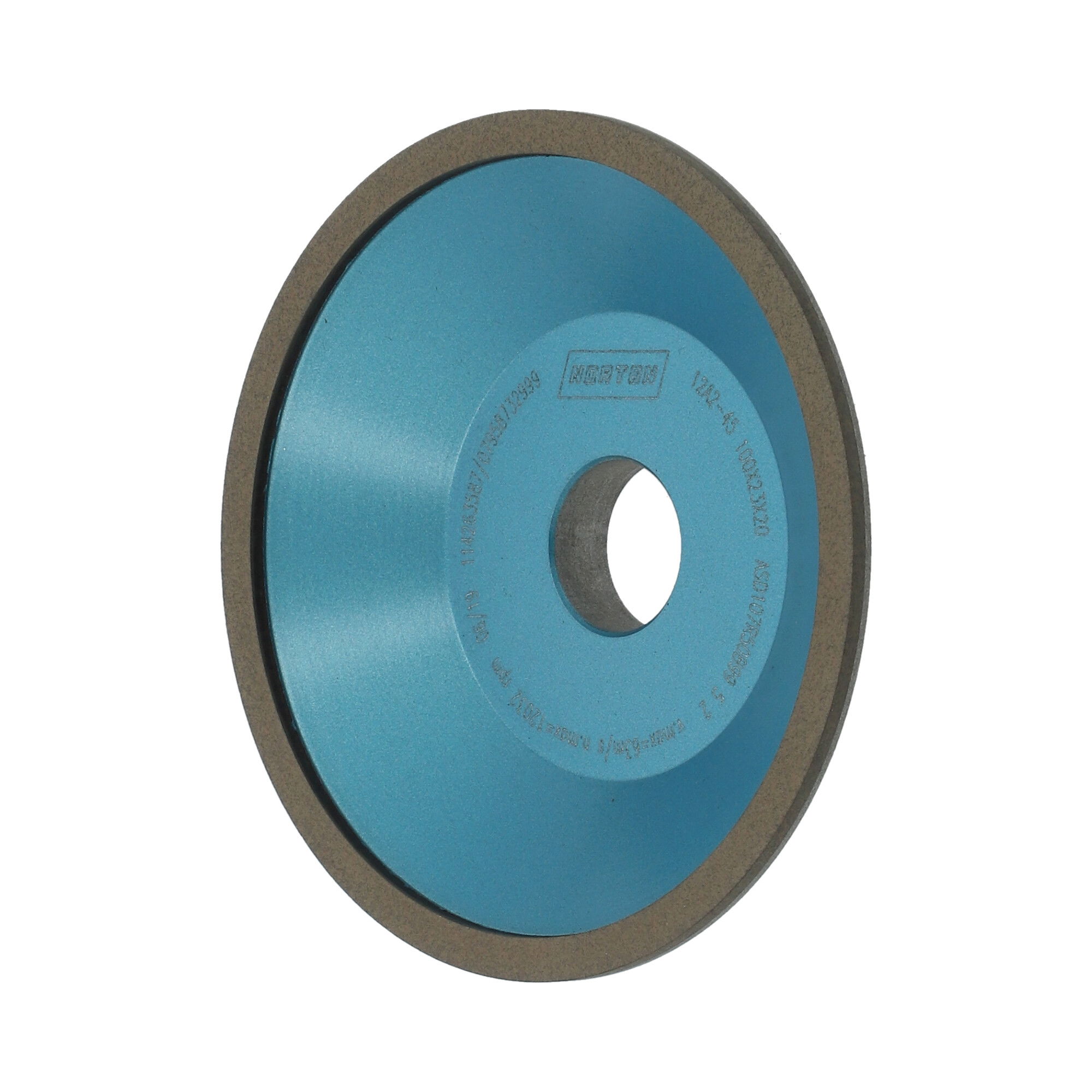 Norton Gyémánt köszörűkorong Ø100x5x2 mm ASD107 R50 B76 termék fő termékképe