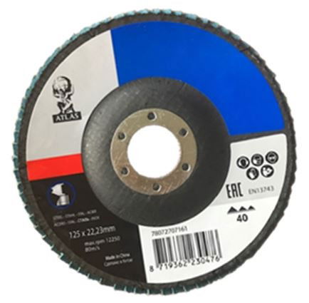 Norton Atlas R82A lamellás csiszolókorong Ø180x22mm P80 termék fő termékképe