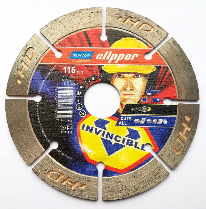 Norton Clipper Universal Laser MR INVINCIBLE CLP gyémánt vágókorong Ø115x22,23 mm termék fő termékképe