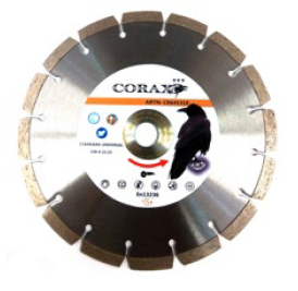 Corax Standard Uni gyémánt vágókorong Ø115x22,23 mm termék fő termékképe
