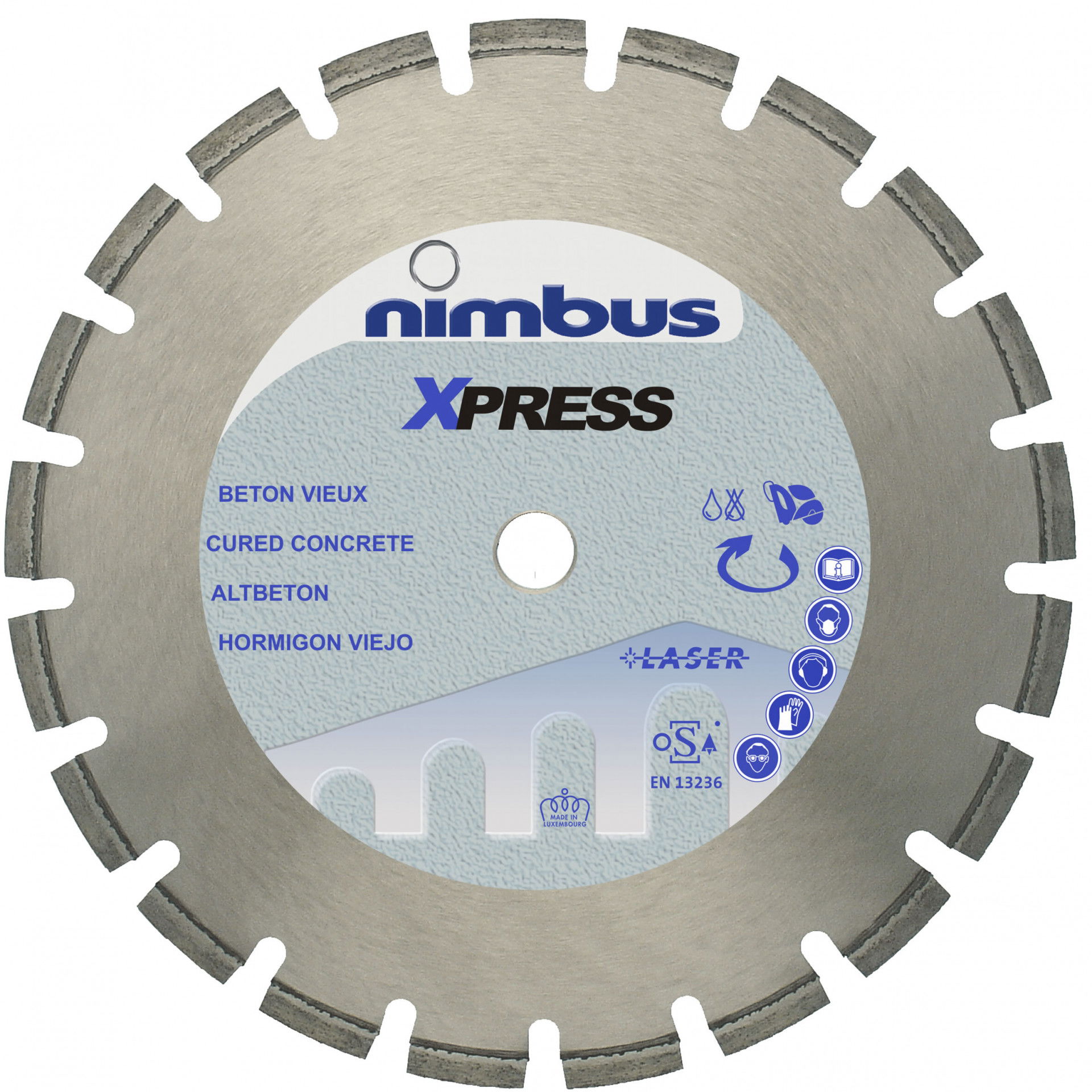 Norton CC Xpress Bricks gyémánt vágókorong Ø800x25,4 mm termék fő termékképe