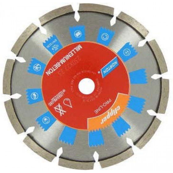 Norton Clipper Millenium Beton gyémánt vágókorong Ø350x25,4 mm termék fő termékképe