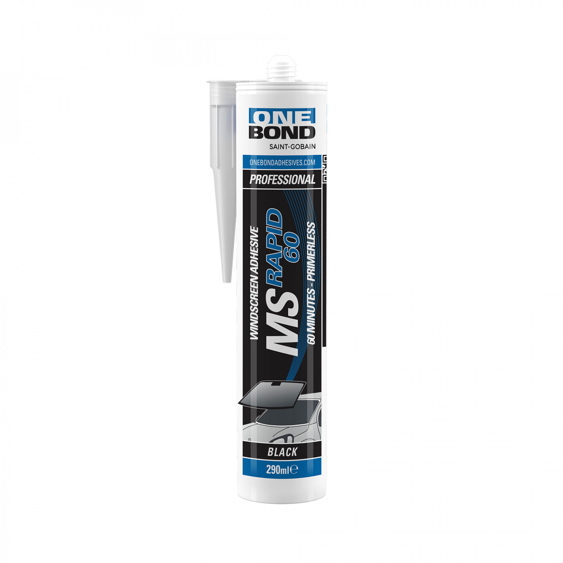 OneBond MS Rapid 60 üvegragasztó 290ml NE, 12 db/csomag termék fő termékképe