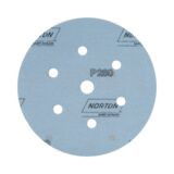 Norton Pro Plus A975 tépőzáras csiszolókorong Ø150 mm 6+1 Lyukas P120, 100 db/csomag termék fő termékképe