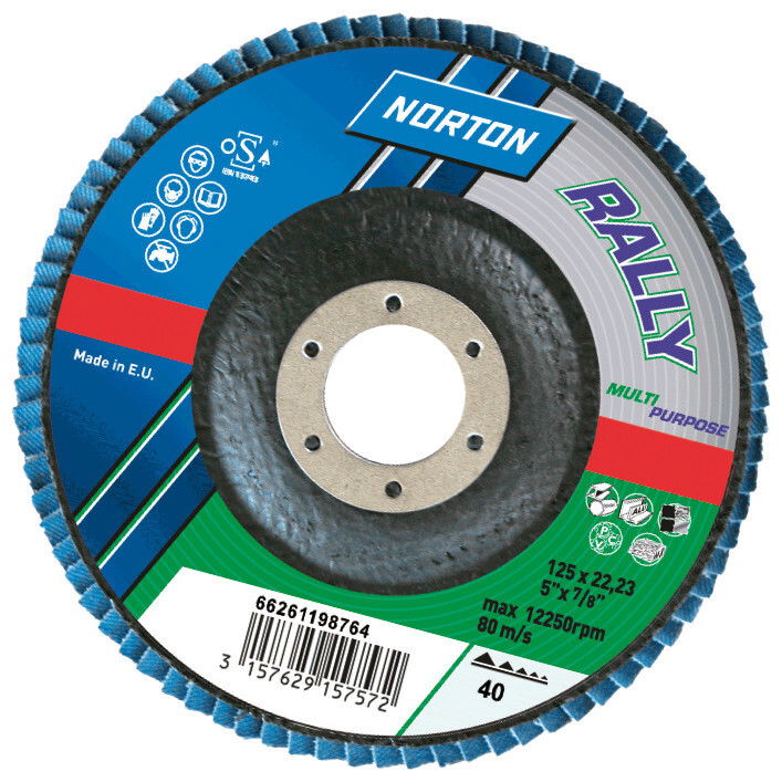 Norton BDX Duratech lamellás csiszolókorong Ø180x22mm P80 termék fő termékképe