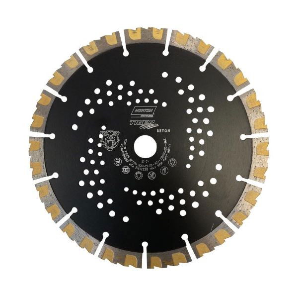 Norton Clipper Tiger Beton gyémánt vágókorong Ø230x22,23 mm termék fő termékképe
