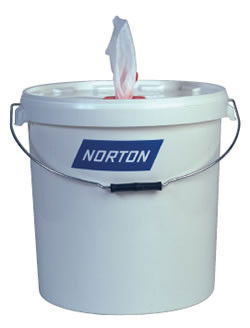 Norton Pamut törlőkendő vödörben 400x320mm 300 db termék fő termékképe