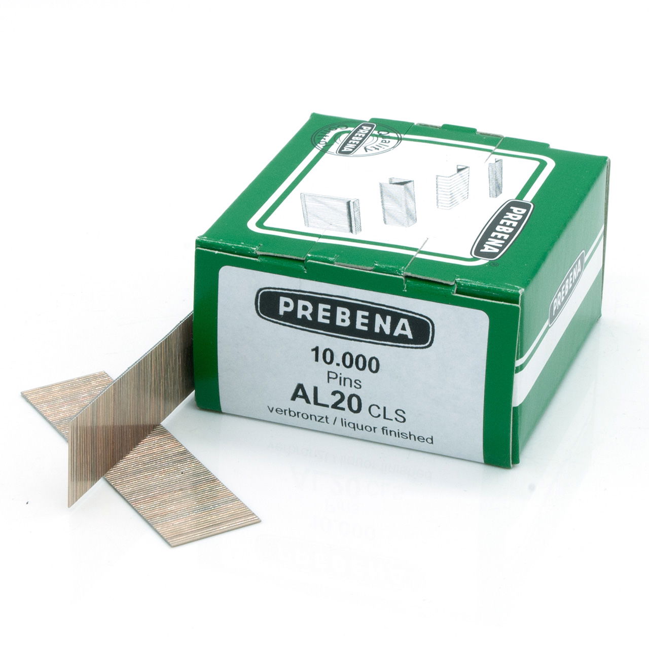 Prebena AL20CLS acél tűszeg 10000 db/csomag termék fő termékképe