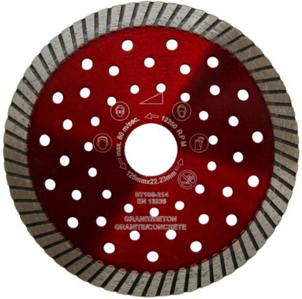 Corax Pro 2677 Turbo Granite gyémánt vágókorong Ø125x22,23 mm termék fő termékképe