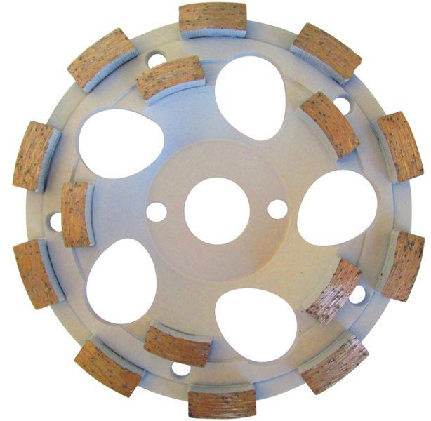 Corax Pro 4207 Kétsoros, rövid fogú gyémánt csiszoló tárcsa Ø100x22,23 mm termék fő termékképe