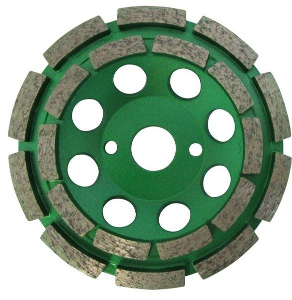 Corax Pro 4508 Kétsoros Beton/Abrazív gyémánt csiszoló tárcsa zöld Ø125x22,23 mm termék fő termékképe