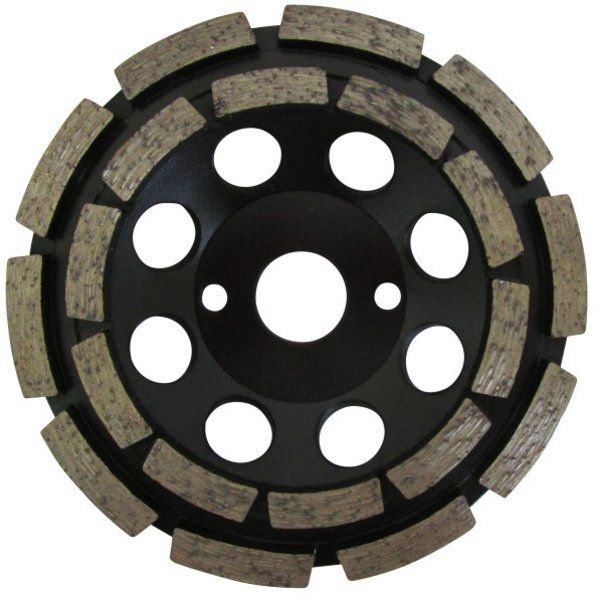 Corax Pro 4508 Kétsoros Beton/Abrazív gyémánt csiszoló tárcsa fekete Ø125x22,23 mm termék fő termékképe