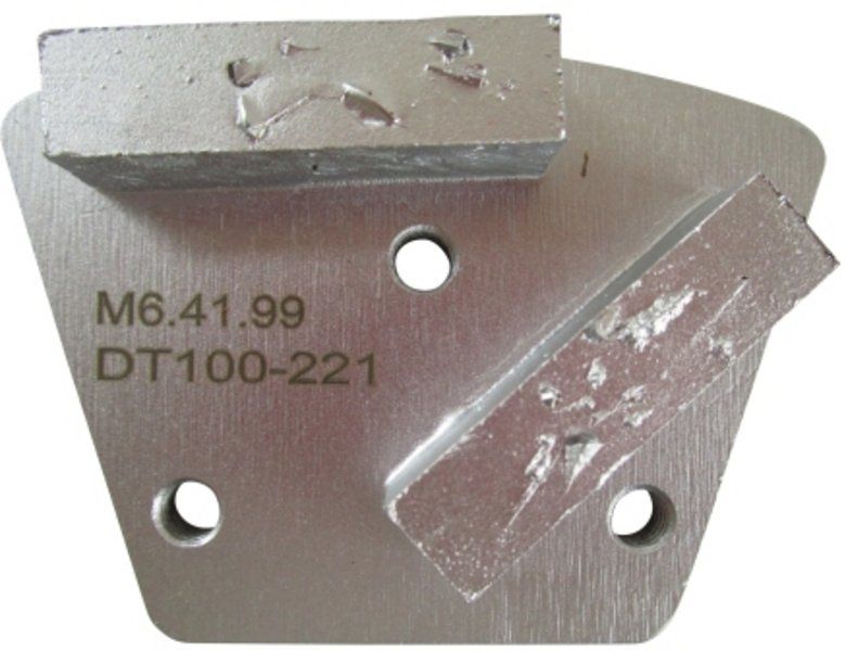 Corax Pro 8506 PCD betoncsiszoló szegmens 3 lyukú, M6, osztott 40x10x10 mm termék fő termékképe