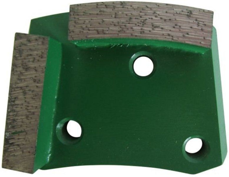 Corax Pro 8508 Gyémánt betoncsiszoló szegmens 3 lyukú, M8/QC, kemény 40x10x10 mm P40 termék fő termékképe