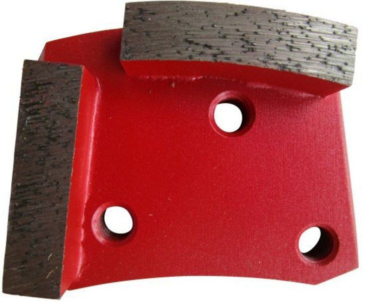 Corax Pro 8508 Gyémánt betoncsiszoló szegmens 3 lyukú, M8/QC, közepes 40x10x10 mm P16 termék fő termékképe