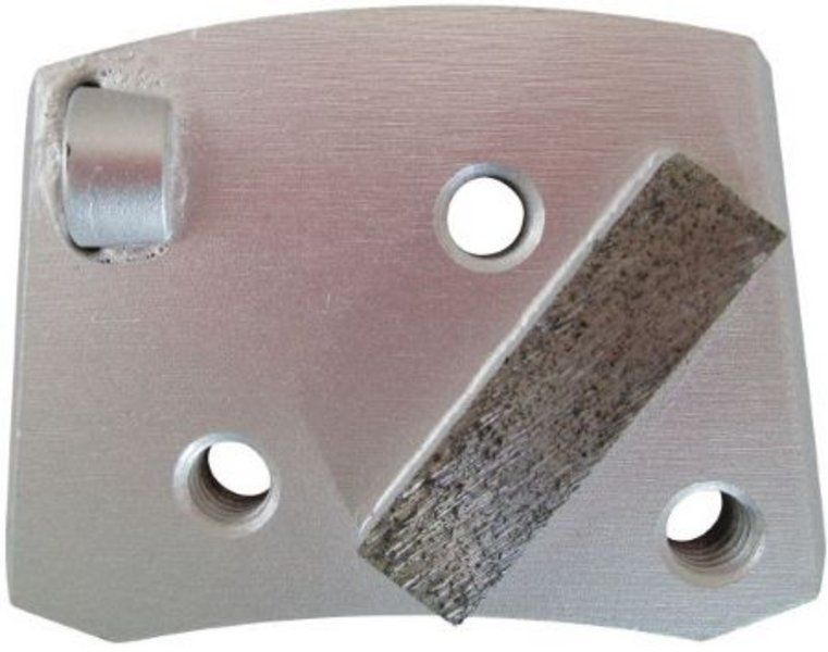 Corax Pro 8508 PCD betoncsiszoló szegmens 3 lyukú, M8/QC, kerek, jobbos 40x10x10 mm termék fő termékképe