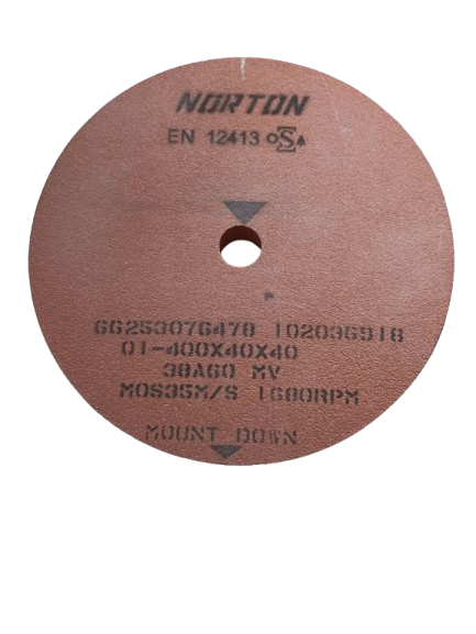 CORAX Egyenes köszörűkorong Ø400x40x40 mm 38A 60 M VS termék fő termékképe