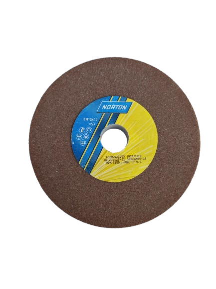 Norton Egyenes köszörűkorong Ø200x25x32 mm 38A 60 M 8V termék fő termékképe