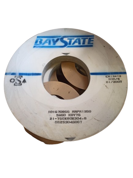 Norton Egyenes köszörűkorong Ø760x80x304,8 mm 9A 60 K V76 termék fő termékképe