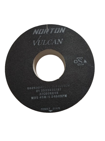 Norton Egyenes köszörűkorong Ø350x63x127 mm 37C 60 K VK termék fő termékképe