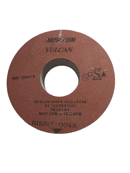 Norton Egyenes köszörűkorong Ø350x63x127 mm 38A 60 M VS termék fő termékképe