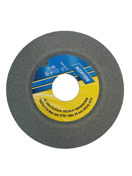 Norton Köszörűkorong (Tányérkő) Ø150x13x32 mm 39C 80 J V termék fő termékképe