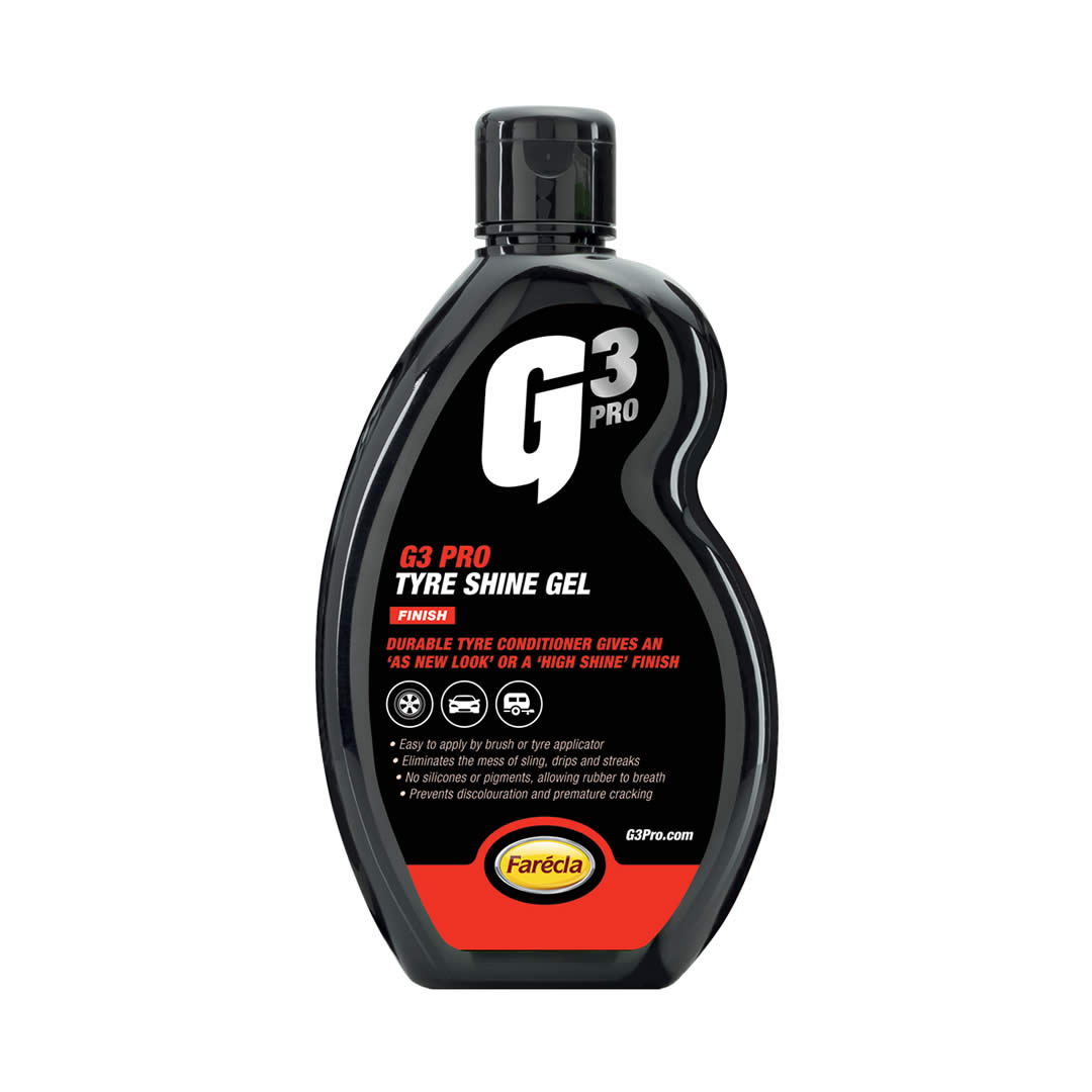 Farécla G3 Pro Tyre Shine Liquid gumiabroncs fényesítő folyadék 500 ml termék fő termékképe