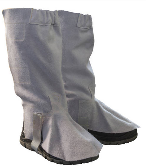 CERVA Munkavédelmi hegesztő lábszárvédő tépőzáras termék fő termékképe