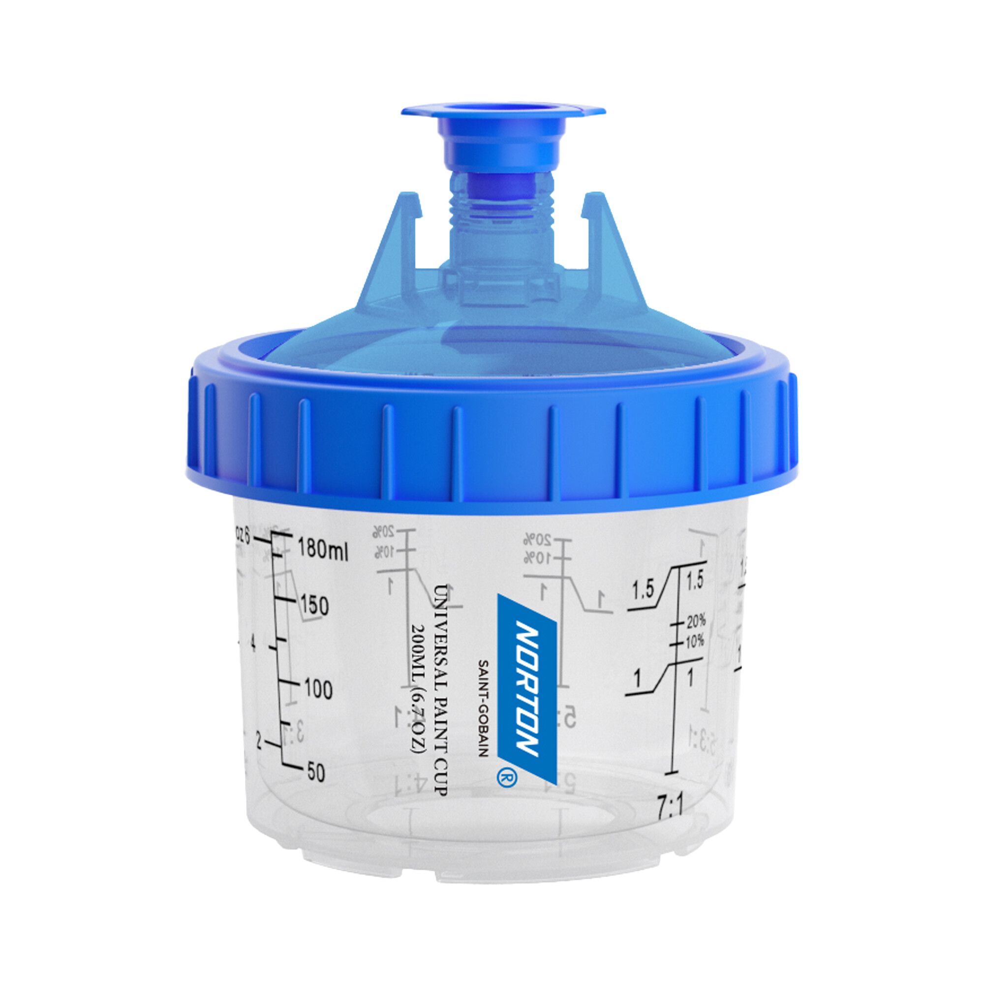 Norton Universal Paint Cup festékkeverő pohár készlet 200 ml/190μm termék fő termékképe