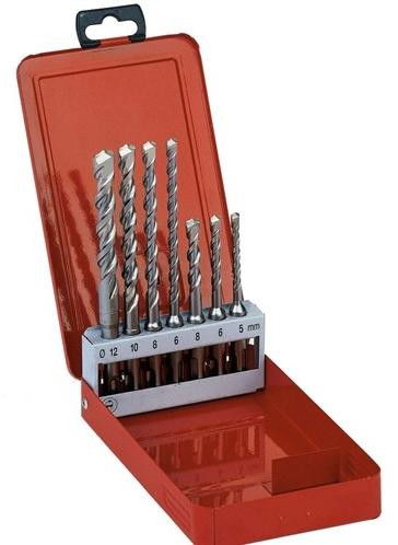 Milwaukee M/2 SDS-plus 2-élű fúrószár készlet, 7 darabos (4932352339) termék fő termékképe