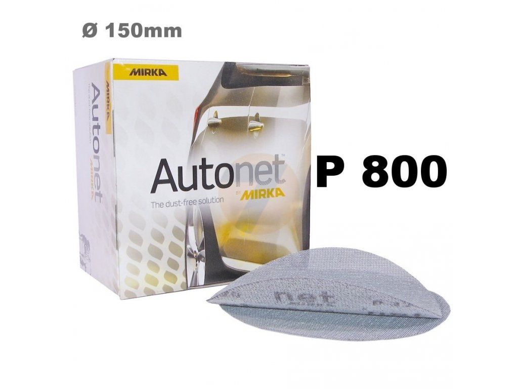 Mirka Autonet csiszolóháló Ø150 mm P800, 50 db/csomag termék fő termékképe