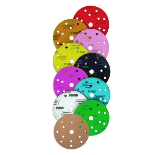 Norton Pro Soft Touch A275 csiszolókorong Ø150mm 8+1 lyukas P600 termék fő termékképe