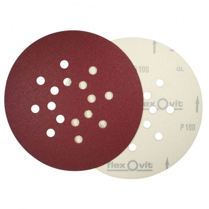 Norton P64E FLX falcsiszoló korong zsiráf gépekhez Ø225x16mm 16 lyukas P80 termék fő termékképe