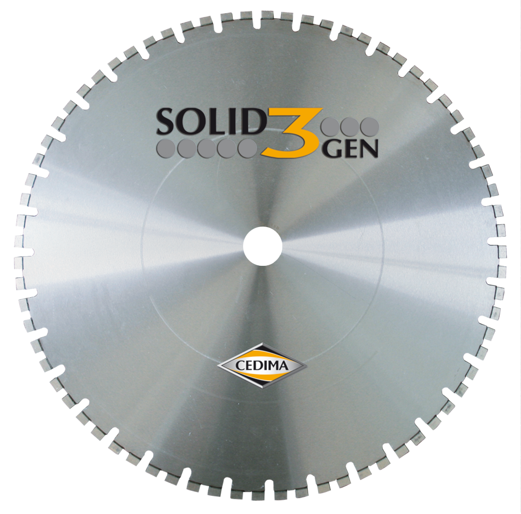 Cedima WS SOLID 10 gyémánt falvágó korong Ø600x60 mm termék fő termékképe