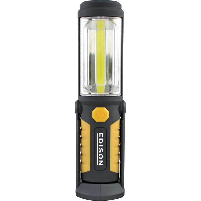 ÚJRATÖLTHETŐ MUNKALÁMPA, 5 W-OS COB + 1 LED termék fő termékképe
