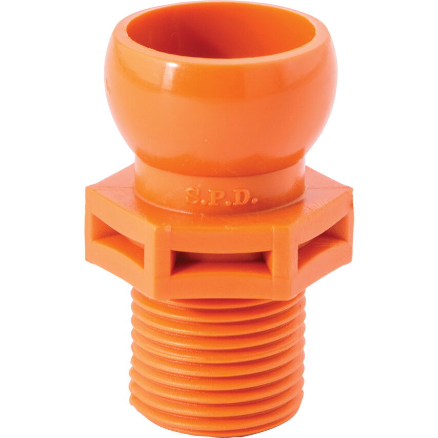 1/4" NPT KÜLSŐ MENETES CSATLAKOZÓ 1/4" FURATTAL termék fő termékképe