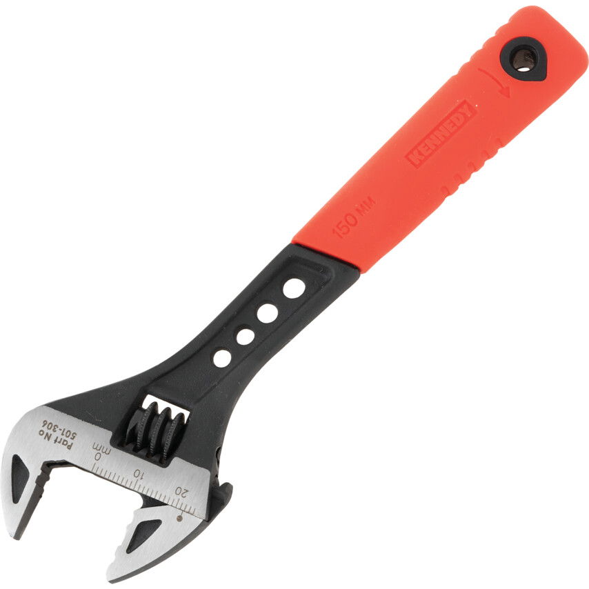 150MM/6" PUHA FOGÁSÚ ÁLLÍTHATÓ CSAVARKULCS, FOSZFATÁLT termék fő termékképe