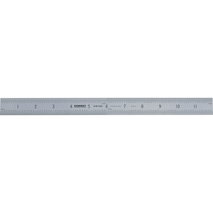300MM/12" MEREV ROZSDAMENTES VONALZÓ SZÖGLETES VÉGGEL termék fő termékképe