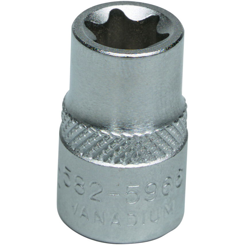 E10 TORX DUGÓKULCS 1/2" MEGHAJTÓVAL termék fő termékképe