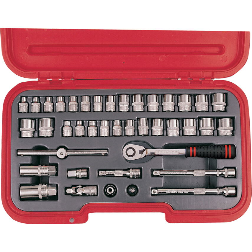 METRIKUS/AF DUGÓKULCS KÉSZLET 3/8" MEGHAJTÓVAL 40 DB-OS termék fő termékképe