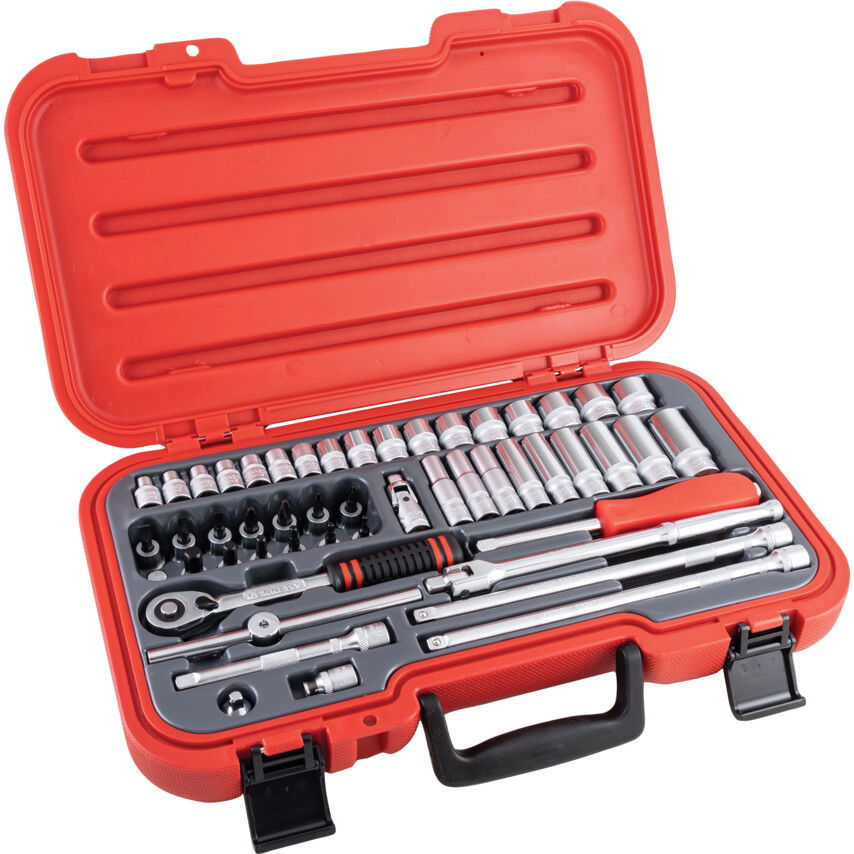METRIKUS DUGÓKULCS KÉSZLET 3/8" MEGHAJTÓVAL 50 DB-OS termék fő termékképe