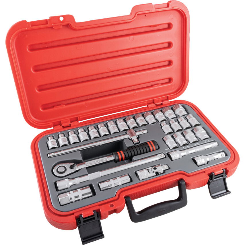 METRIKUS/AF DUGÓKULCS KÉSZLET 1/2" MEGHAJTÓVAL (30 DB-OS) termék fő termékképe