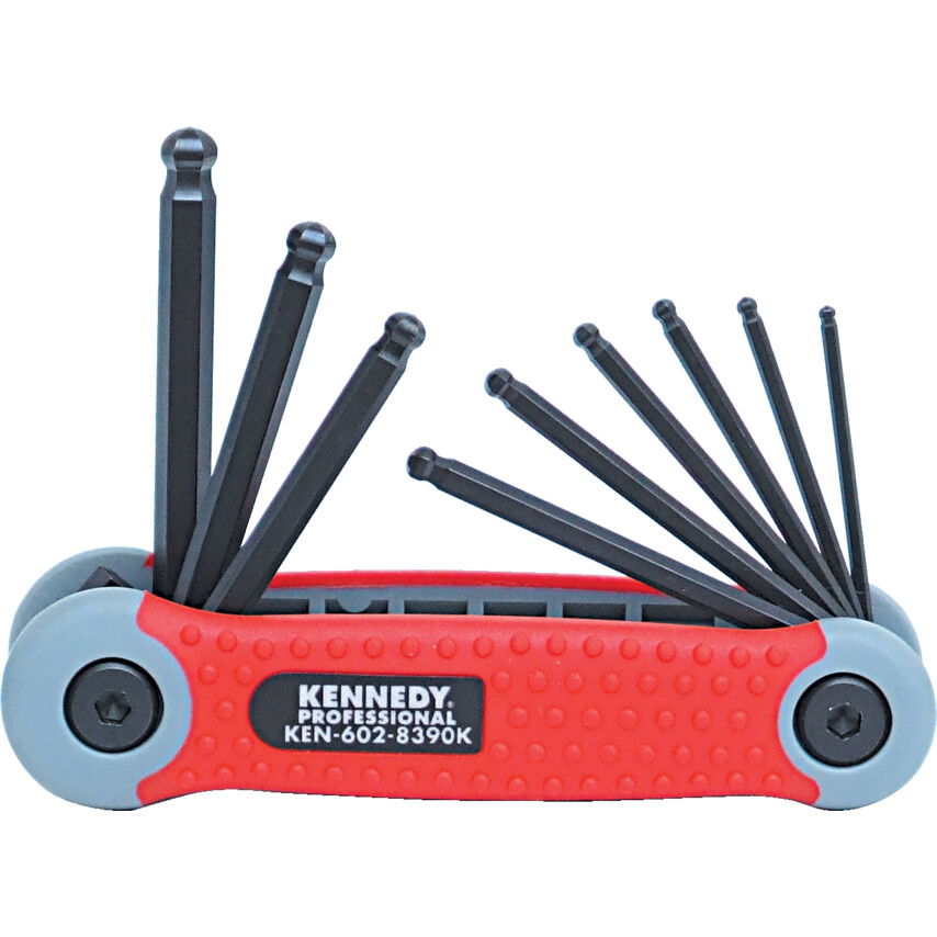 5/64"-1/4" PRO-TORQ INCHES GÖMBVÉGŰ HATSZÖGKULCS KÉSZLET, ZSEBKÉS TÍPUSÚ (9 DB-OS) termék fő termékképe