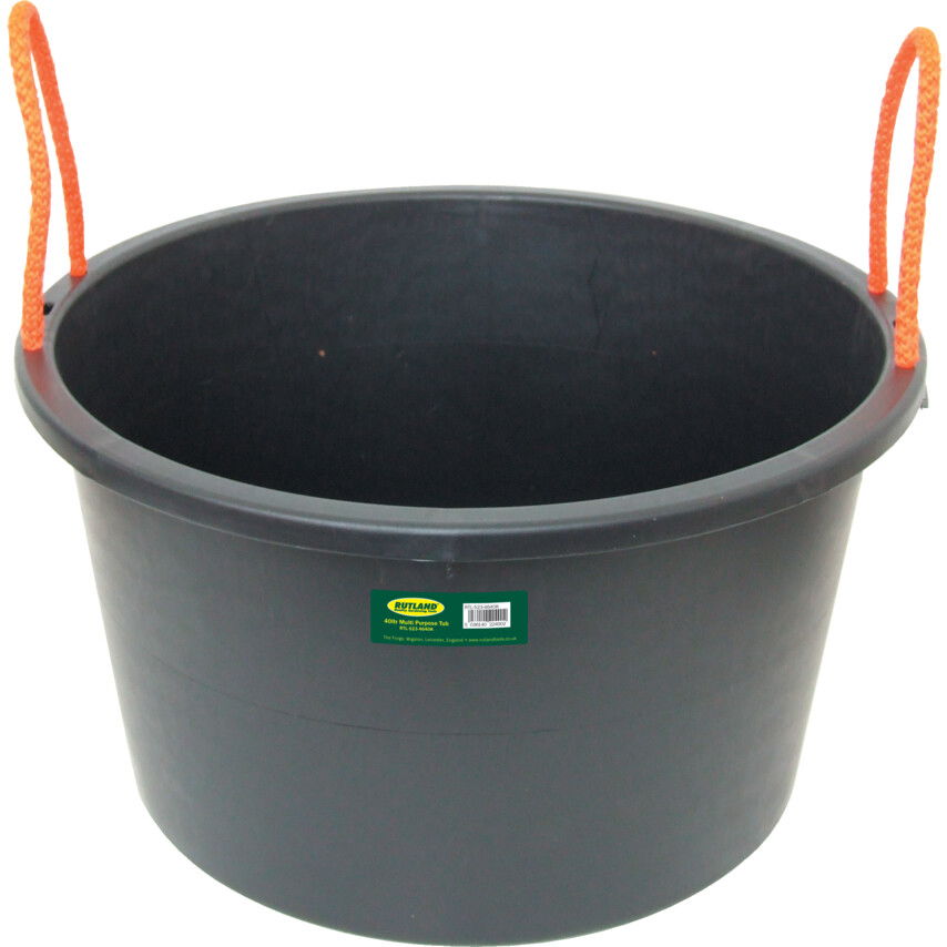 40LTR RUTLAND TÖBBCÉLÚ FEKETE VÖDÖR termék fő termékképe