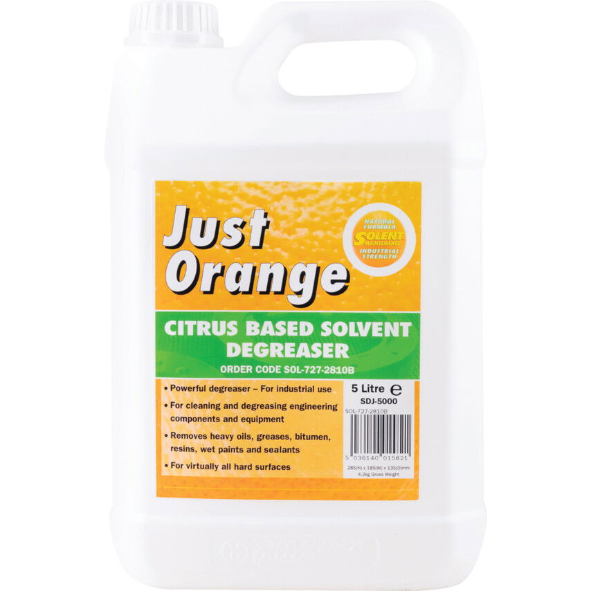 JUST NARANCS CITRUS ALAPÚ OLDÓSZERES ZSÍRTALANÍTÓ 20 L termék fő termékképe