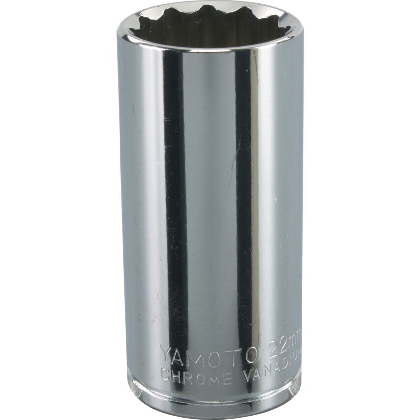 22MM HOSSZÚ DUGÓKULCS 3/8" MEGHAJTÓVAL termék fő termékképe